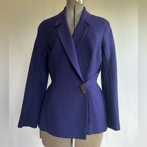 Thierry Mugler Purple Blazer